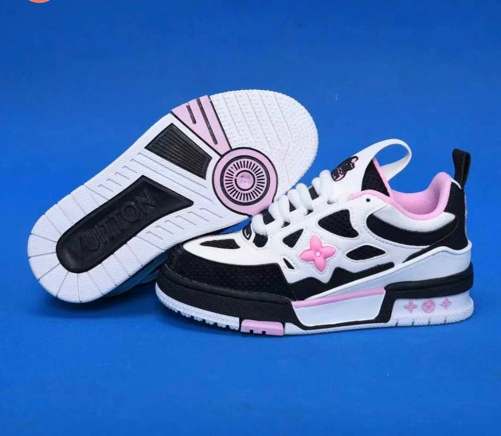 Pink & Black Steppers